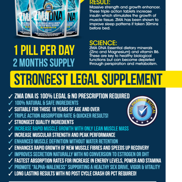 Anabolic ZMA Pills And ZMA Tablets Better Body