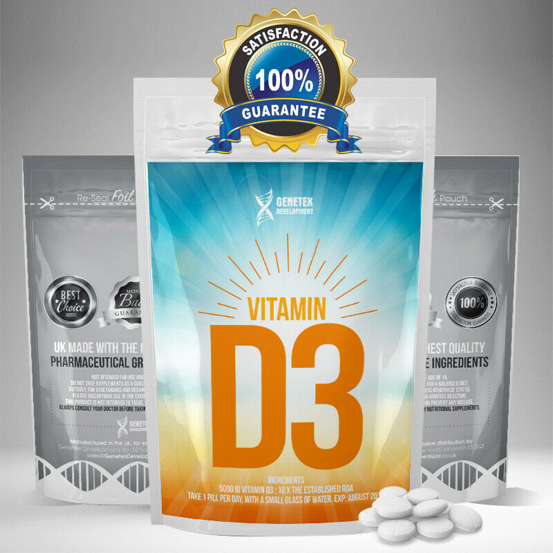 Sunshine Vitamin D3 Pills